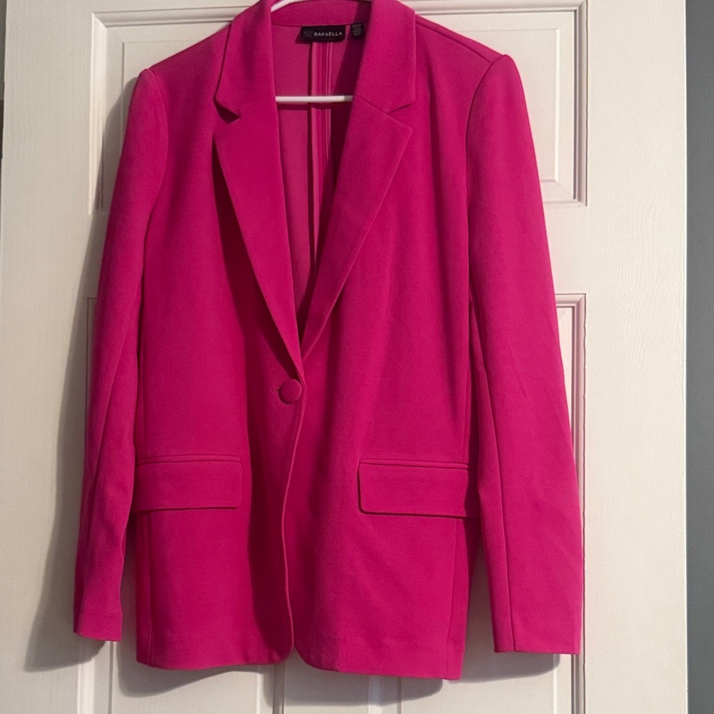 NWOT Rafaella Fuchsia Blazer